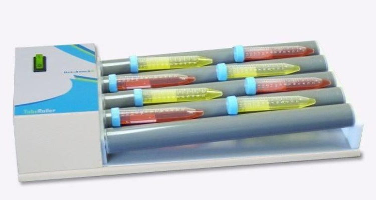 tube roller, tuberoller, tube rack, tubes, homogenous mixing, mixing container, vacutainer, vacutainer mixing, centrifuge tubes, rotates, rotator, roller bottles, blood collection, clinical laboratory